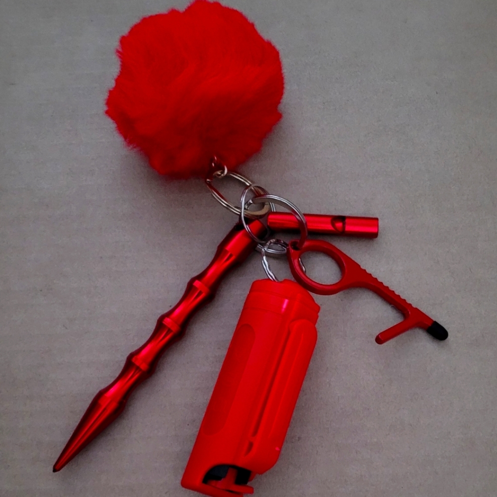 Safety defense keychain